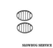 VW MAGGIOLINO 6V BEETLE COX KAFER - GRIGLIE CLAXON CLACSON HORN GRILLS PAIR