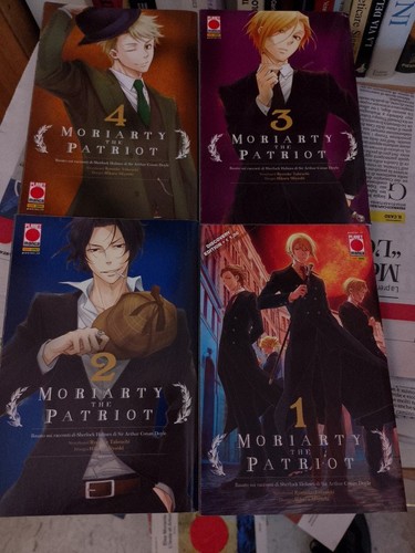 Lotto volumi manga - volumi, moriarty