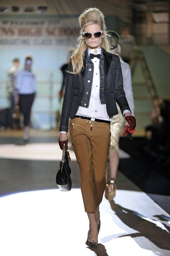 Blazer gilet denim donna