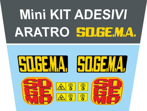 Kit adesivi decalcomania - kit,