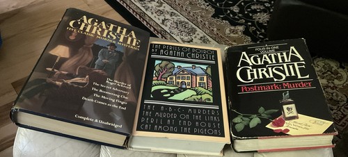 Lot hcdj bks agatha - lot, christie