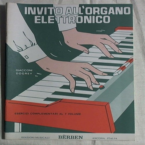 Giacconi invito all organo - giacconi, all'organo
