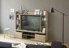 1PZ KIT PARETE LIVING SILVER CM.165X150X40 ROVERE: