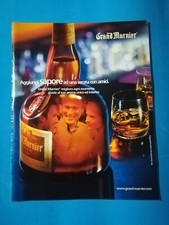 RITAGLIO DI GIORNALE CLIPPING PUBBLICITA' GRAND MARNIER DA COLLEZIONE - (141)