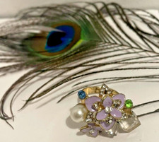 Anello Donna Lilla Oro Leggero