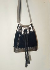 Handmade genuine leather bag.