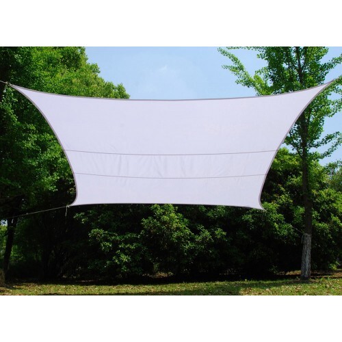 Vela quadrata 5x5 bianca con - vela,