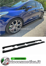 Minigonne laterali nero lucido adatto per Ford Fiesta Mk8 ST-Line (2017-2021)