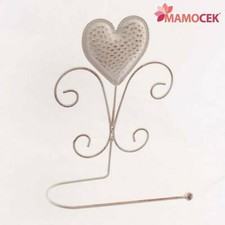 PORTA ROTOLO Cuore metallo