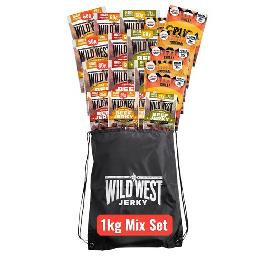 Wild west beef jerky mix - beef, 1