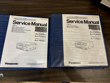 PANASONIC AJ-D950 AJ-D950P AJ-D950E AJ-PD950P VOLUME 1 & 2 Manuale di servizio