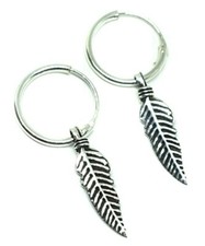 Orecchino a cerchio in argento