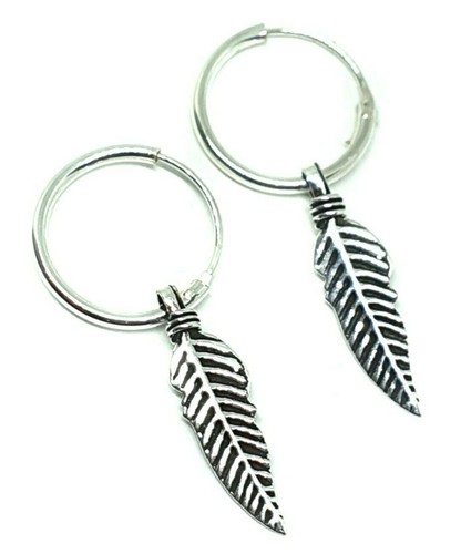 Orecchino cerchio argento - in,