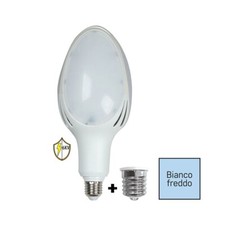 LAMPADINA ELLISSOIDALE LED E27/E40 50W 6400K 6040LM 110X296  L5064HP4