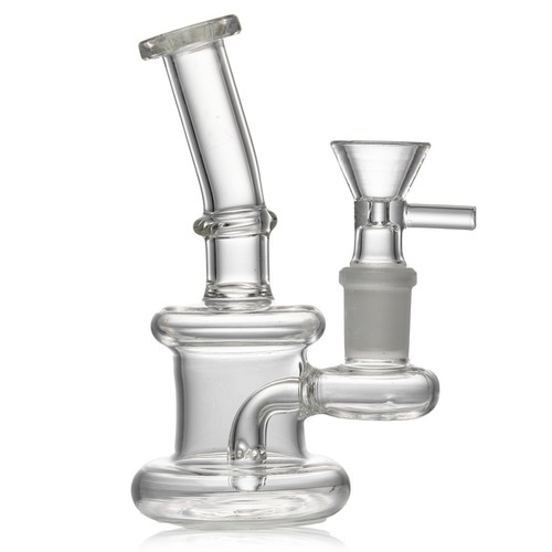 Mini bong vetro - vetro, 4,7"
