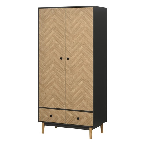 Homcom armadio ante - armadio, 4