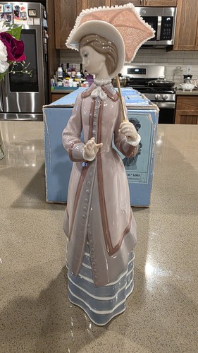 Lladro parisian lady figurine - lladro,