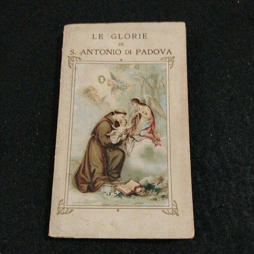 Libretto glorie antonio - libretto, le