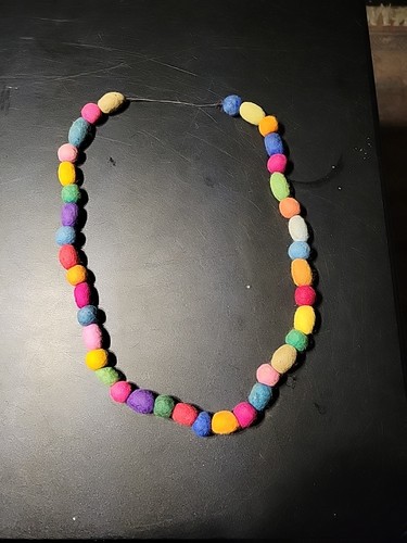Collana vintage colorata - collana,