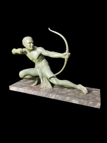 Scultura art deco salvatore - art,