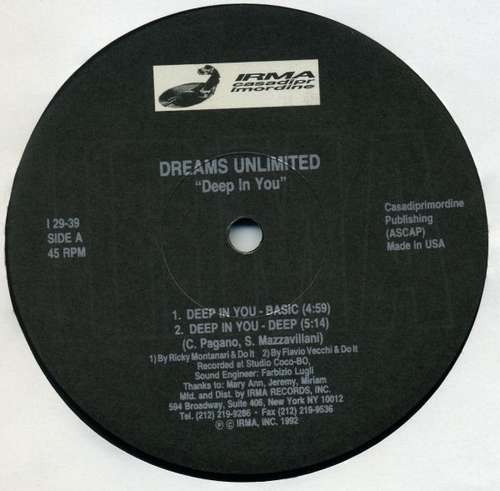 Dreams unlimited deep in - unlimited,