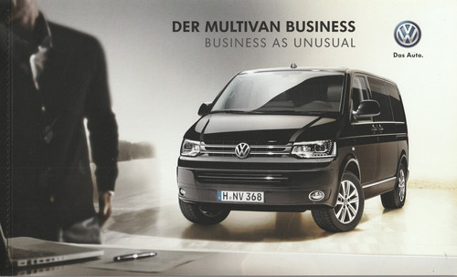Brochure multivan business - brochure, vw