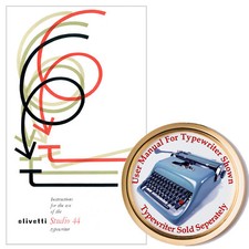 Olivetti Studio 44 Typewriter