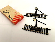 Coppia Binari sgancia vagoni elettromagnatico Rivarossi RD/SG/10 poi 3107