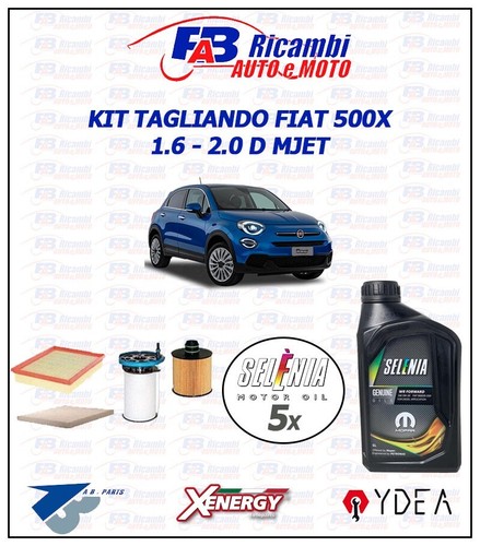 Kit tagliando fiat 500x - kit,