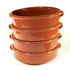 teracota cazuelas set di 4