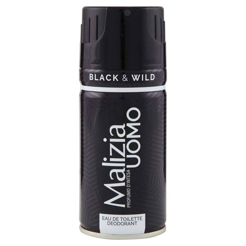 Malizia deodorante uomo black - deodorante,