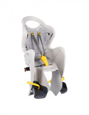 Bellelli Seggiolino Posteriore Mr Fox Attacco al Portapacchi Grigio Chiaro