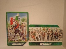 Coppia Schede Telefoniche Golden n°805/806  "90° Veronafil 1998"