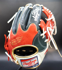 Guanto oro Rawlings Japan HOH cuore del nascondiglio RHT LH 11,25 Infielder Limited
