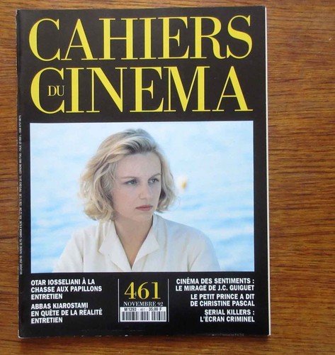 Cahiers cinéma 461 - du,