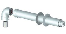Kit scarico fumi coassiale per