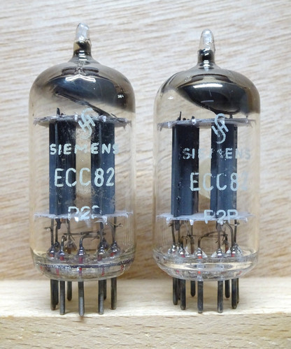 Coppia siemens ecc82 ottimo - siemens,