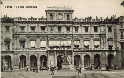 Torino palazzo municipale - -palazzo,