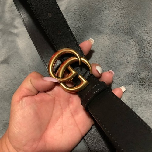Cintura gucci con fibbia - gucci,
