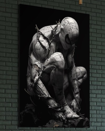 Quadro tela spider - su,