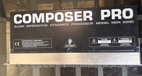 Behringer composer pro - behringer,