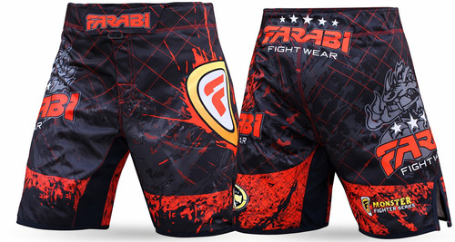 Pantaloncini farabi mma - pantaloncini,