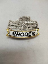 MAGNETE CALAMITA RESINA FRIGO SOUVENIR FRIDGE MAGNET RODI GRECIA