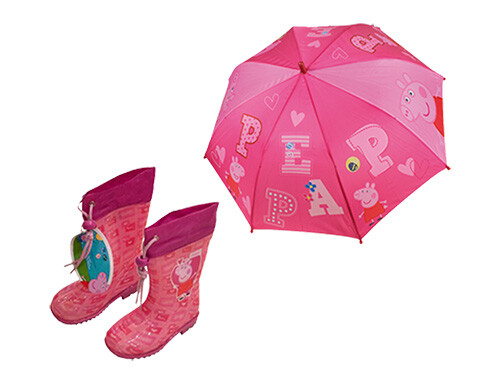 Ombrello stivali peppa pig - ombrello, e