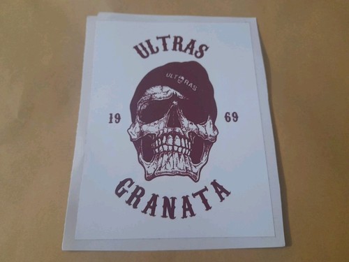 Adesivo ultras granata 1969 - adesivo,
