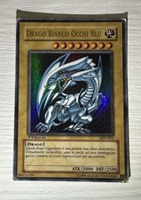 Drago bianco occhi blu - bianco,