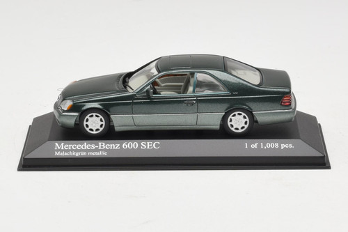 Mercedes 600 sec w140 green - mercedes,