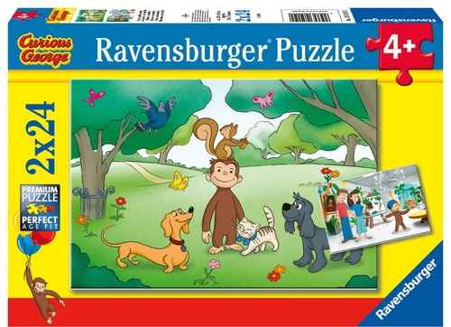 Ravensburger puzzle 2x24 - -,