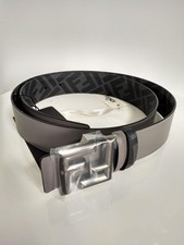 Auth Fendi Grey/Black FF