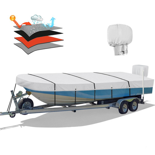 Solim 14ft jon boat cover - boat,